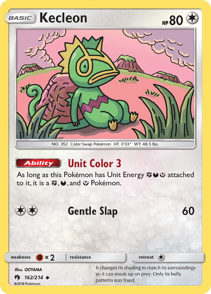 Lost Thunder Kecleon #162/214